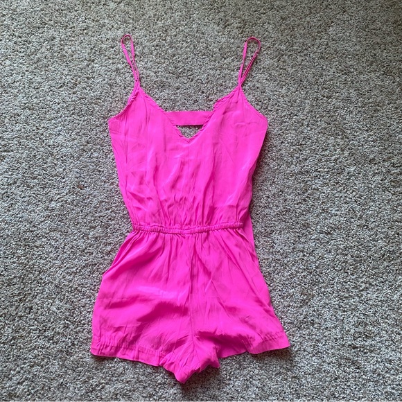 Reformation Pants - NWOT By Chance 100% Stretch Silk Romper